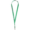 Branded Promotional ORO RIBBON LANYARD in Green Lanyard From Concept Incentives.