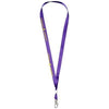 Branded Promotional ORO RIBBON LANYARD in Purple Lanyard From Concept Incentives.