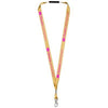 Branded Promotional ORO RIBBON LANYARD with Break-away Closure in Sand Lanyard From Concept Incentives.