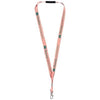 Branded Promotional ORO RIBBON LANYARD with Break-away Closure in Light Orange Lanyard From Concept Incentives.