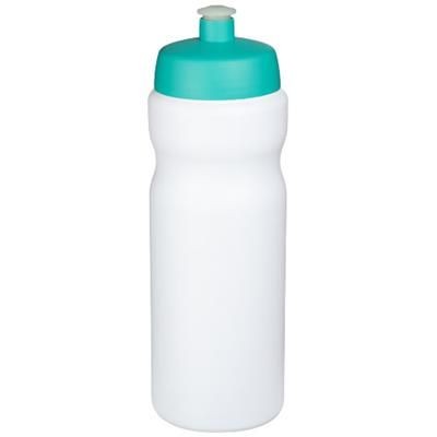 Branded Promotional BASELINE¬Æ PLUS 650 ML SPORTS BOTTLE in White Solid-aqua Sports Drink Bottle From Concept Incentives.