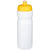 Branded Promotional BASELINE¬Æ PLUS 650 ML SPORTS BOTTLE in White Solid-yellow Sports Drink Bottle From Concept Incentives.