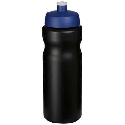 Branded Promotional BASELINE¬Æ PLUS 650 ML SPORTS BOTTLE in Black Solid-blue Sports Drink Bottle From Concept Incentives.