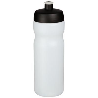 Branded Promotional BASELINE¬Æ PLUS 650 ML SPORTS BOTTLE in Transparent-black Solid Sports Drink Bottle From Concept Incentives.