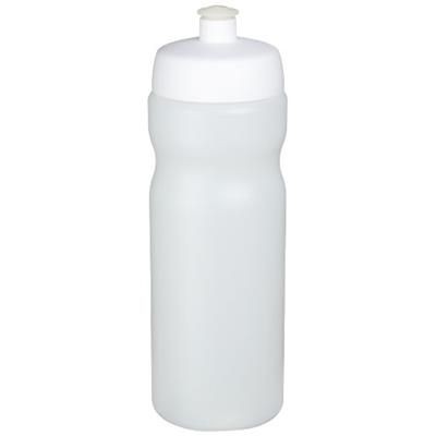 Branded Promotional BASELINE¬Æ PLUS 650 ML SPORTS BOTTLE in Transparent-white Solid Sports Drink Bottle From Concept Incentives.