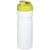 Branded Promotional BASELINE¬Æ PLUS 650 ML FLIP LID SPORTS BOTTLE in White Solid-lime Sports Drink Bottle From Concept Incentives.