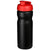 Branded Promotional BASELINE¬Æ PLUS 650 ML FLIP LID SPORTS BOTTLE in Black Solid-red Sports Drink Bottle From Concept Incentives.