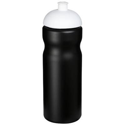 Branded Promotional BASELINE¬Æ PLUS 650 ML DOME LID SPORTS BOTTLE in Black Solid-white Solid Sports Drink Bottle From Concept Incentives.