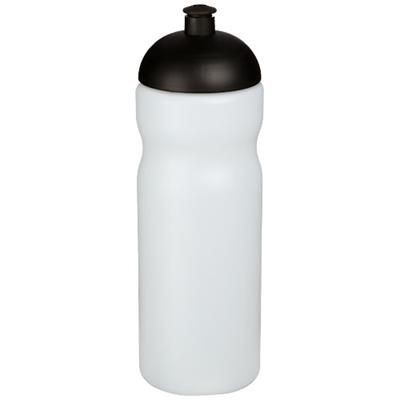 Branded Promotional BASELINE¬Æ PLUS 650 ML DOME LID SPORTS BOTTLE in Transparent-black Solid Sports Drink Bottle From Concept Incentives.