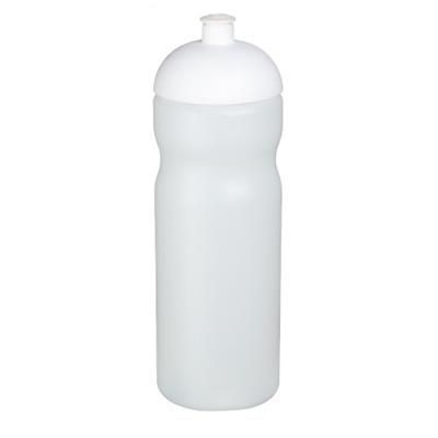 Branded Promotional BASELINE¬Æ PLUS 650 ML DOME LID SPORTS BOTTLE in Transparent-white Solid Sports Drink Bottle From Concept Incentives.