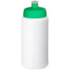 Branded Promotional BASELINE¬Æ PLUS 500 ML BOTTLE with Sports Lid in White Solid-green Sports Drink Bottle From Concept Incentives.