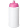 Branded Promotional BASELINE¬Æ PLUS 500 ML BOTTLE with Sports Lid in White Solid-pink Sports Drink Bottle From Concept Incentives.
