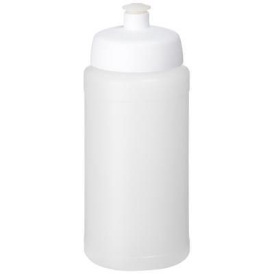 Branded Promotional BASELINE¬Æ PLUS 500 ML BOTTLE with Sports Lid in Transparent-white Solid Sports Drink Bottle From Concept Incentives.