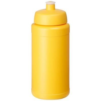 Branded Promotional BASELINE¬Æ PLUS 500 ML BOTTLE with Sports Lid in Yellow Sports Drink Bottle From Concept Incentives.