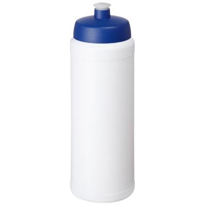 Branded Promotional BASELINE¬Æ PLUS GRIP 750 ML SPORTS LID SPORTS BOTTLE in White Solid-blue Sports Drink Bottle From Concept Incentives.