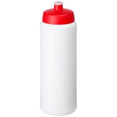 Branded Promotional BASELINE¬Æ PLUS GRIP 750 ML SPORTS LID SPORTS BOTTLE in White Solid-red Sports Drink Bottle From Concept Incentives.