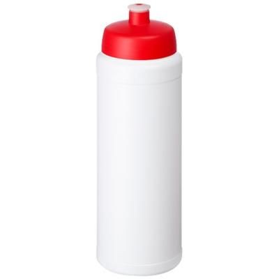 Branded Promotional BASELINE¬Æ PLUS 750 ML BOTTLE with Sports Lid in White Solid-red Sports Drink Bottle From Concept Incentives.