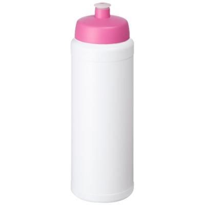 Branded Promotional BASELINE¬Æ PLUS 750 ML BOTTLE with Sports Lid in White Solid-pink Sports Drink Bottle From Concept Incentives.