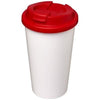 Branded Promotional AMERICANO¬Æ 350 ML SPILL-PROOF THERMAL INSULATED TUMBLER in Red Sports Drink Bottle From Concept Incentives.