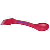 Branded Promotional EPSY 3-IN-1 SPOON, FORK, AND KNIFE in Pink Kitchen Utensil From Concept Incentives.