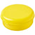 Branded Promotional MIKU ROUND PLASTIC PASTA BOX in Yellow Kitchen Utensil From Concept Incentives.