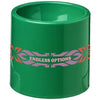 Branded Promotional EDIE PLASTIC EGG CUP in Green Egg Cup From Concept Incentives.