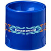 Branded Promotional EDIE PLASTIC EGG CUP in Blue Egg Cup From Concept Incentives.