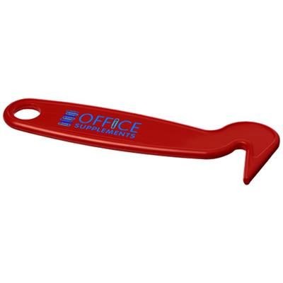 Branded Promotional FLYNN PLASTIC HOOF PICK in Red Hoof Pick From Concept Incentives.