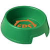 Branded Promotional JET¬†PLASTIC DOG BOWL in Green Bowl From Concept Incentives.