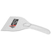 Branded Promotional ARTUR CURVE PLASTIC ICE SCRAPER in Transparent Clear Transparent Ice Scraper From Concept Incentives.