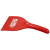 Branded Promotional ARTUR CURVE PLASTIC ICE SCRAPER in Red Ice Scraper From Concept Incentives.