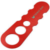 Branded Promotional TASTY PLASTIC SPAGHETTI MEASURE in Red Kitchen Utensil From Concept Incentives.