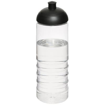 Branded Promotional H2O TREBLE 750 ML DOME LID SPORTS BOTTLE in Transparent-aqua Blue Sports Drink Bottle From Concept Incentives.