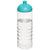 Branded Promotional H2O TREBLE 750 ML DOME LID SPORTS BOTTLE in Transparent-aqua Blue Sports Drink Bottle From Concept Incentives.