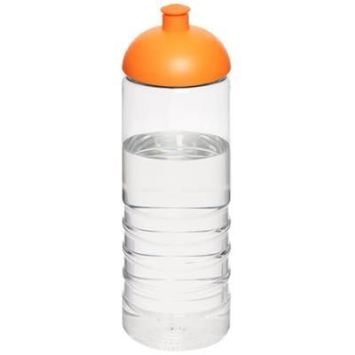 H2O TREBLE 750 ML DOME LID SPORTS BOTTLE in Clear Transparent