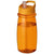 Branded Promotional PULSE SPOUT LID BOTTLE-OR in Orange Sports Drink Bottle From Concept Incentives.