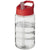 Branded Promotional BOP SPOUT LID BOTTLE - CLRD in Transparent-red Sports Drink Bottle From Concept Incentives.