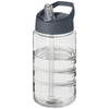 Branded Promotional BOP SPOUT LID BOTTLE - CLGY in Transparent-storm Grey Sports Drink Bottle From Concept Incentives.