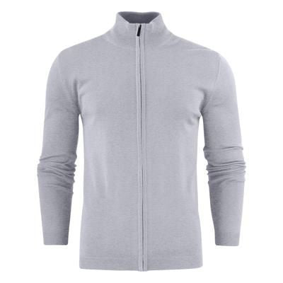 Branded Promotional SONETTE FINE KNITTED ZIP-CARDIGAN Cardigan Jumper From Concept Incentives.