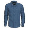 Branded Promotional HARVEST JUPITER DENIM LOOK MENS SHIRT Shirt From Concept Incentives.