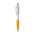 Branded Promotional ATHOSWHITE PEN in Orange Pen From Concept Incentives.