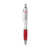 Branded Promotional ATHOSWHITE PEN in Red Pen From Concept Incentives.