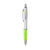 Branded Promotional ATHOSWHITE PEN in Lime Pen From Concept Incentives.