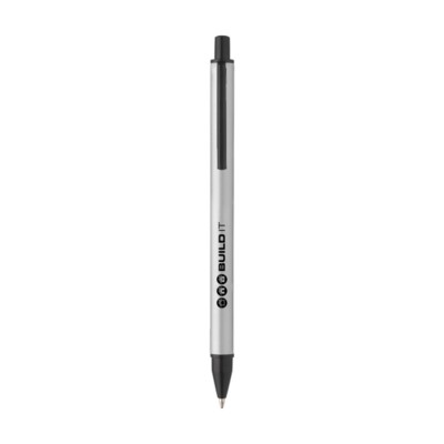 Branded Promotional DURAN PEN in Silver Pen From Concept Incentives.