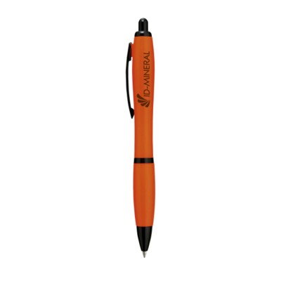 Branded Promotional ATHOSNEON in Orange Pen From Concept Incentives.