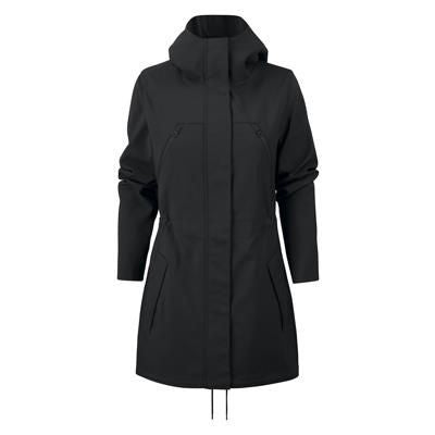 Branded Promotional HARVEST HURSTBRIDGE LADIES CITY COAT with Hood Jacket From Concept Incentives.