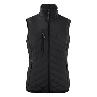 Branded Promotional DEER RIDGE VEST LADIES-QUILTED LIGHTWEIGHT VEST with Thermolite¬Æ Micro Jacket From Concept Incentives.