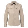 Branded Promotional HARVEST TREEMORE LADIES TWILL SHIRT in Classic Denim Style Cut Shirt From Concept Incentives.