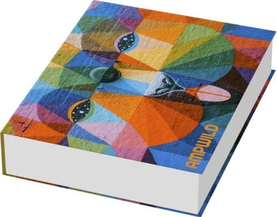 Branded Promotional COMBI NOTES PAGE MARKER SET HARD COVER Notepad from Concept Incentives