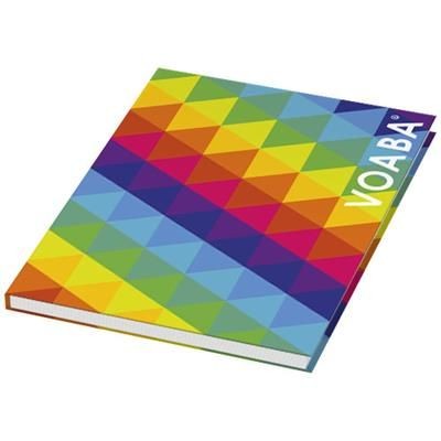 Branded Promotional COMBI NOTES PAGE MARKER SET in White Solid Pen From Concept Incentives.